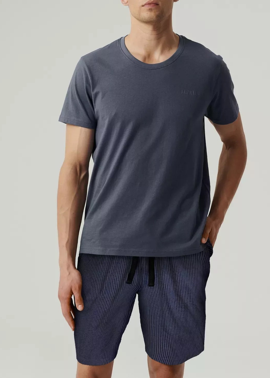 PIŻAMA ATLANTIC NMP-381 WL26 NIE/GRA /XXL