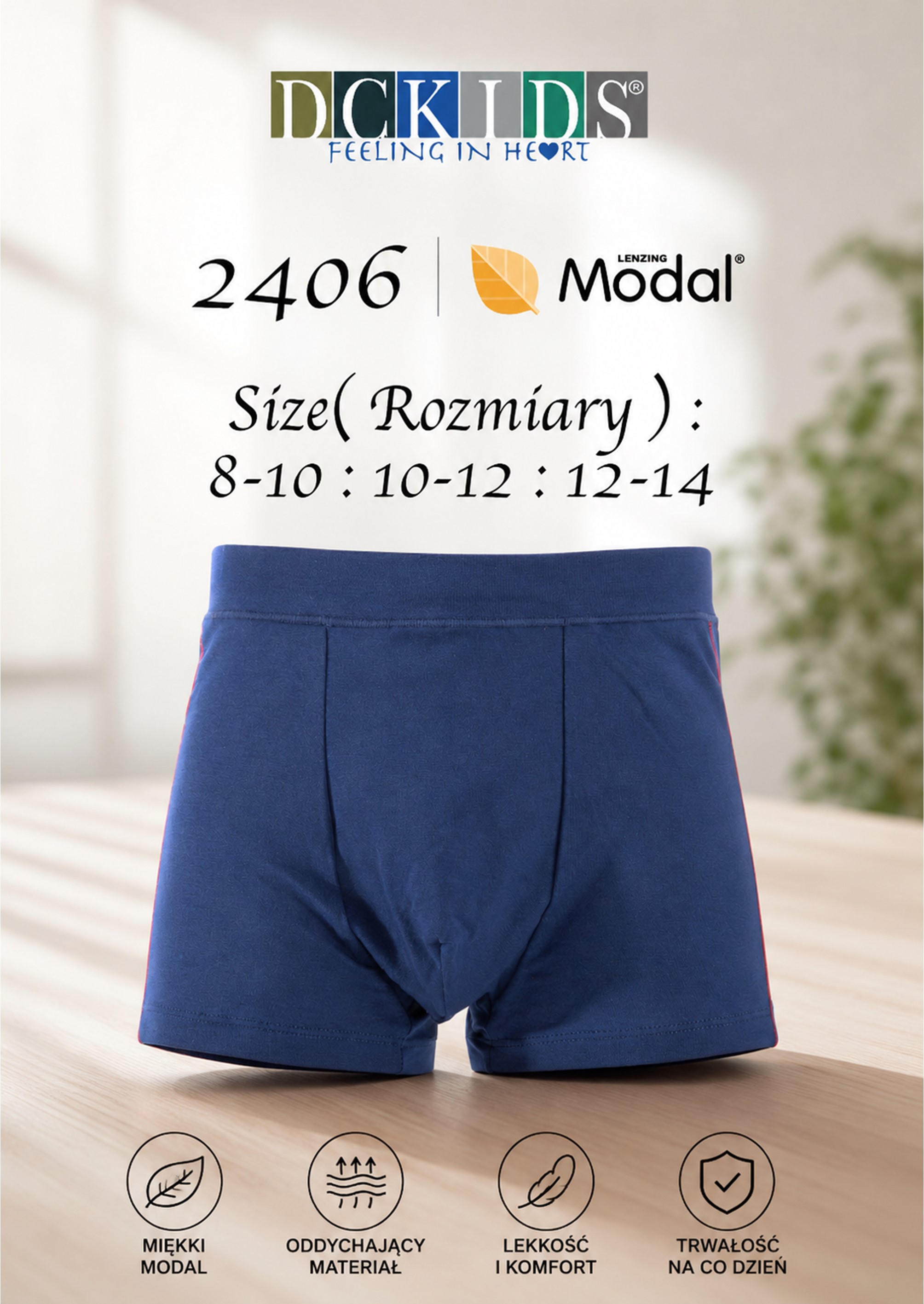 SZORTY DCKIDS 2406 CHŁ MODAL
