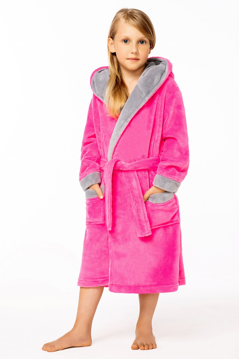 SZLAFROK ENVIE DELFINO 110-116 fuxia-grey