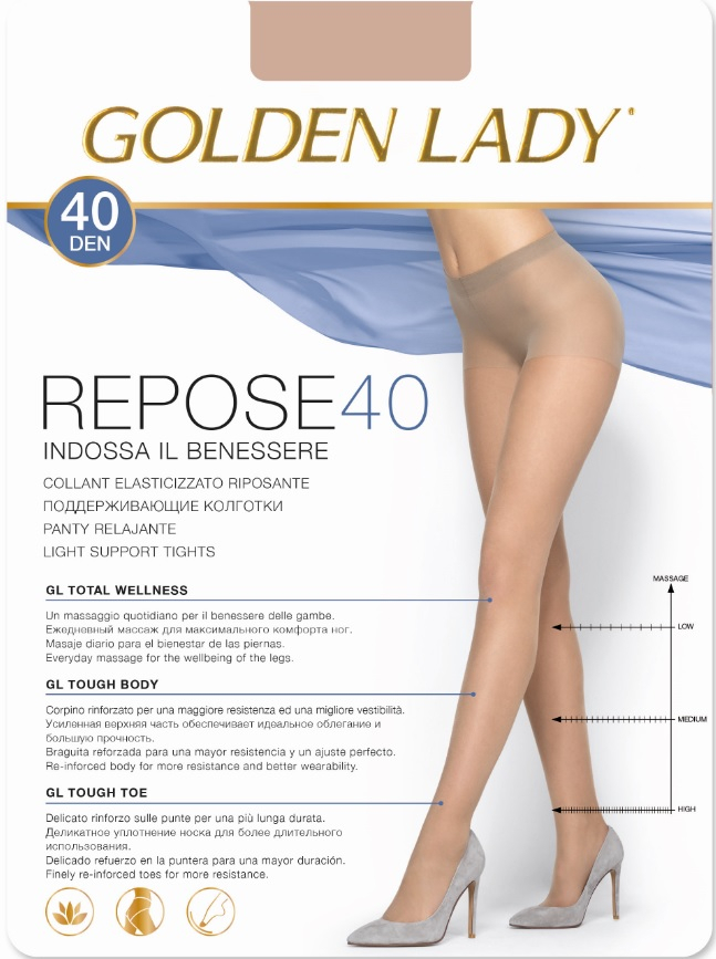 RAJSTOPY GOLDEN LADY REPOSE 40 4 melon