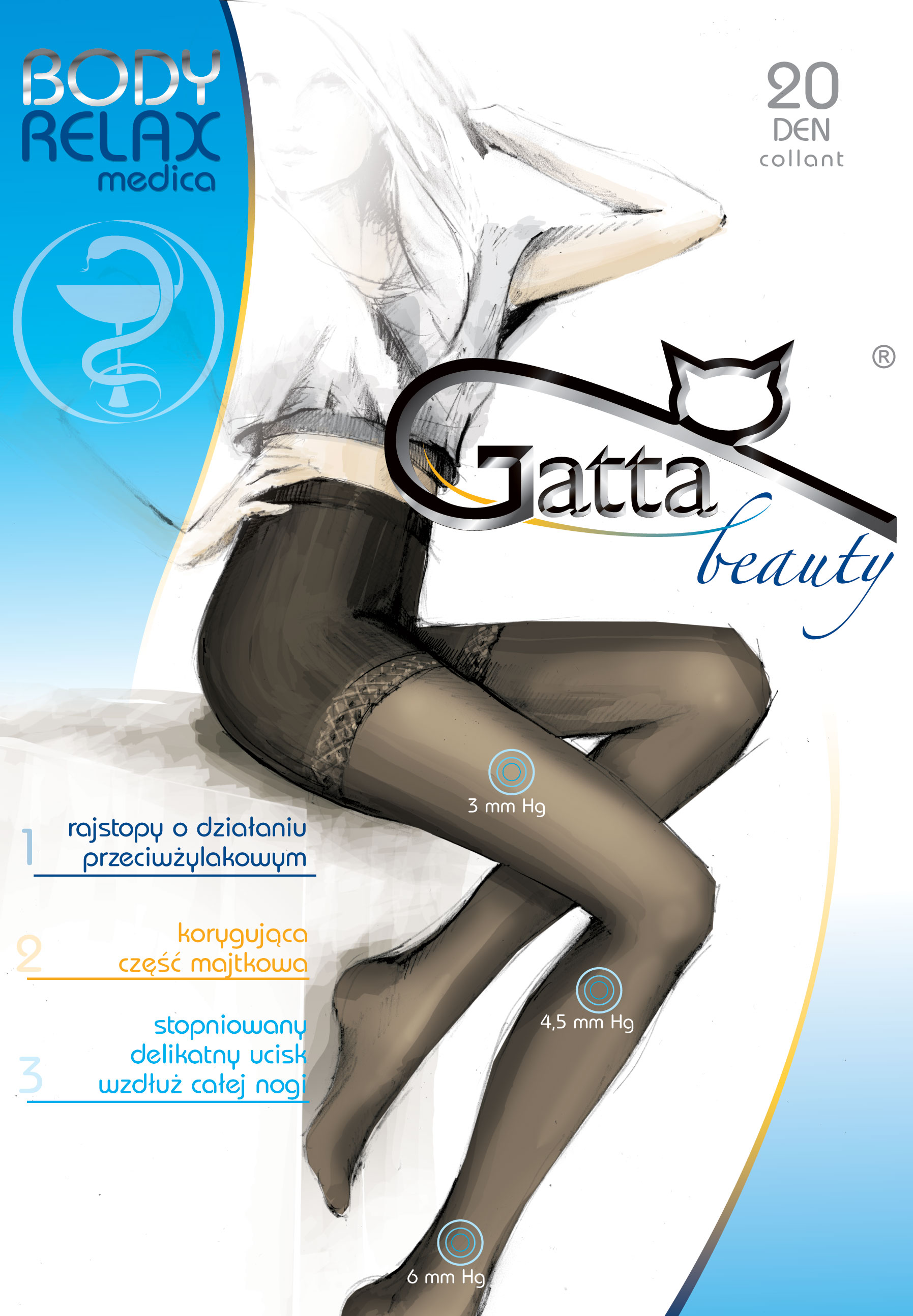 RAJSTOPY GATTA B RELAXMEDICA 20XL