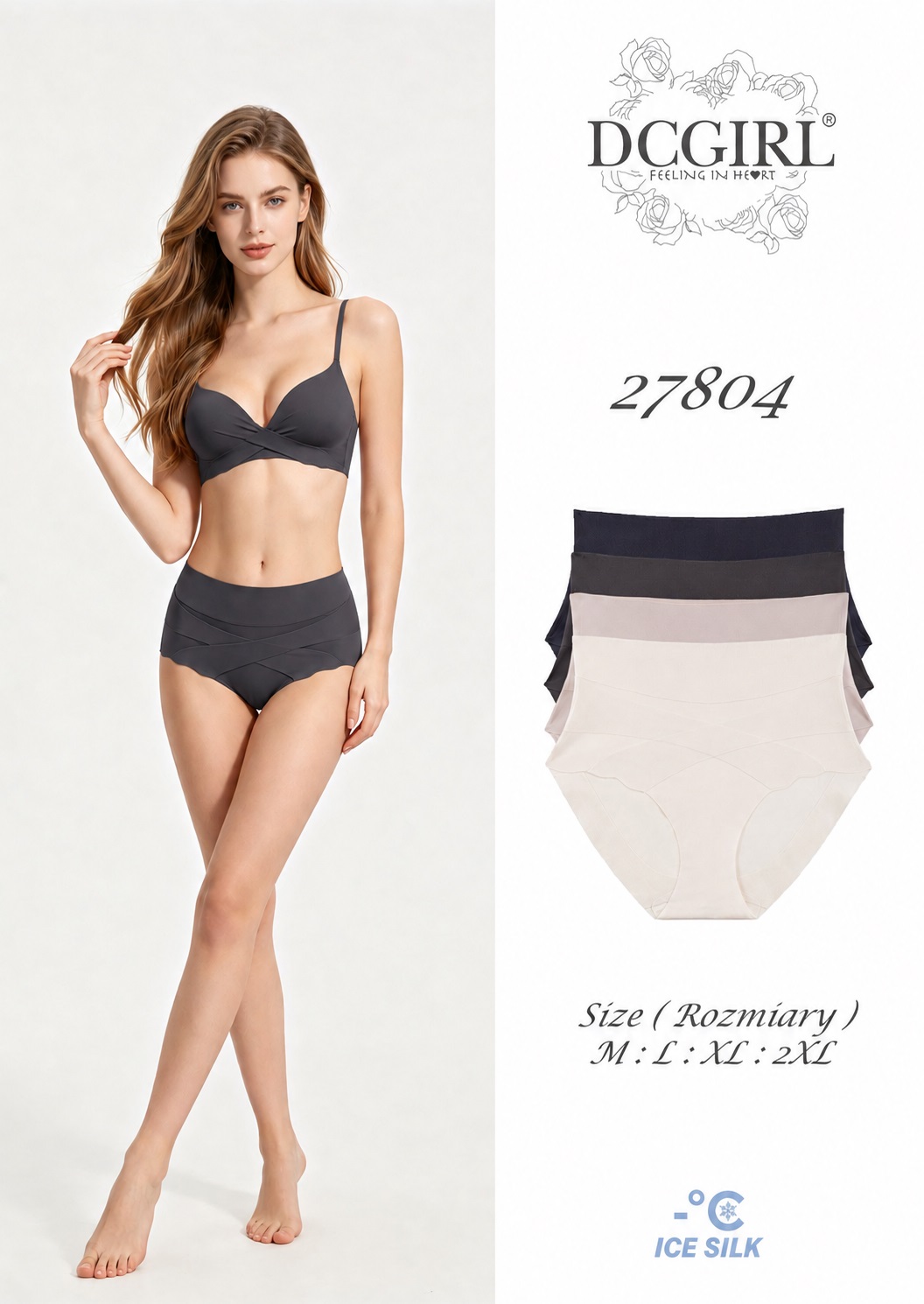 FIGI DC 27804 SHAPE ICE SILK 1 PACK GRAFIT