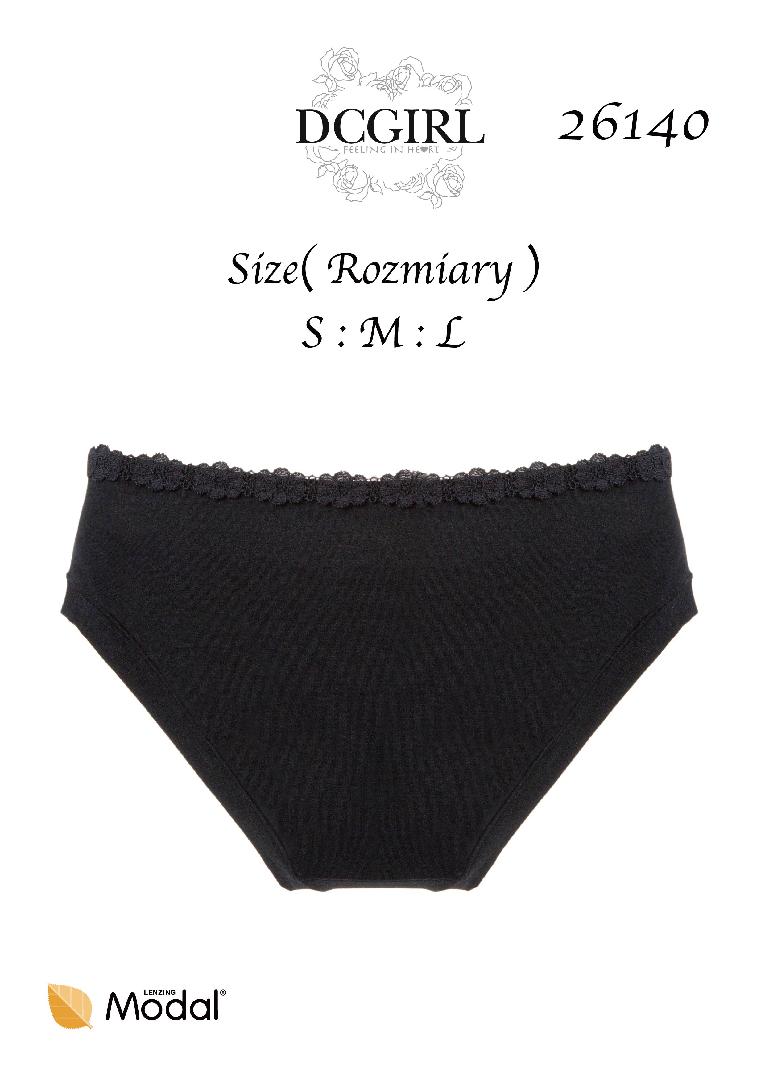 FIGI DC 26140 MODAL CZARNE