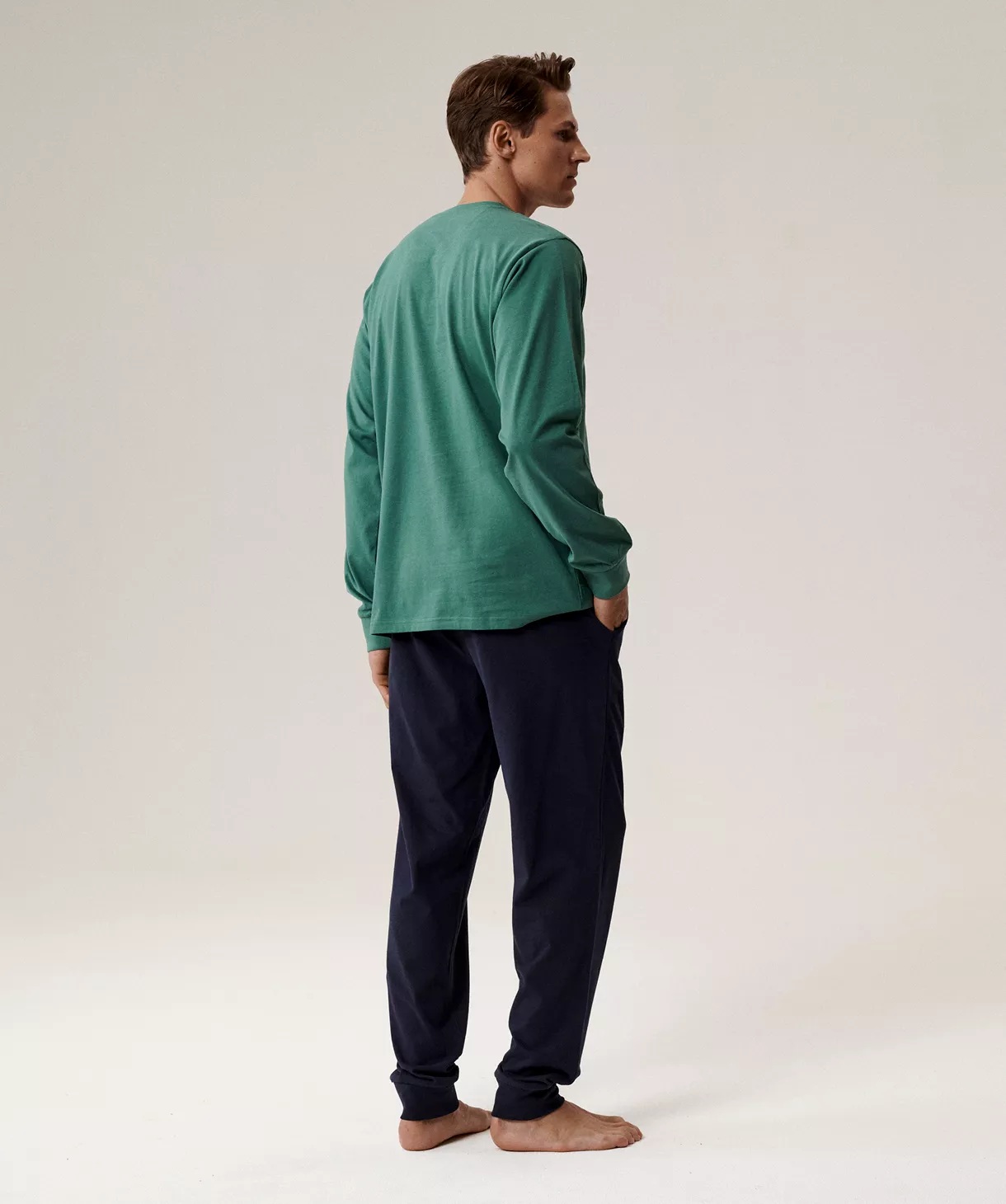 PIŻAMA ATLANTIC NMP-387 JZ25 ZIE/GRA /L