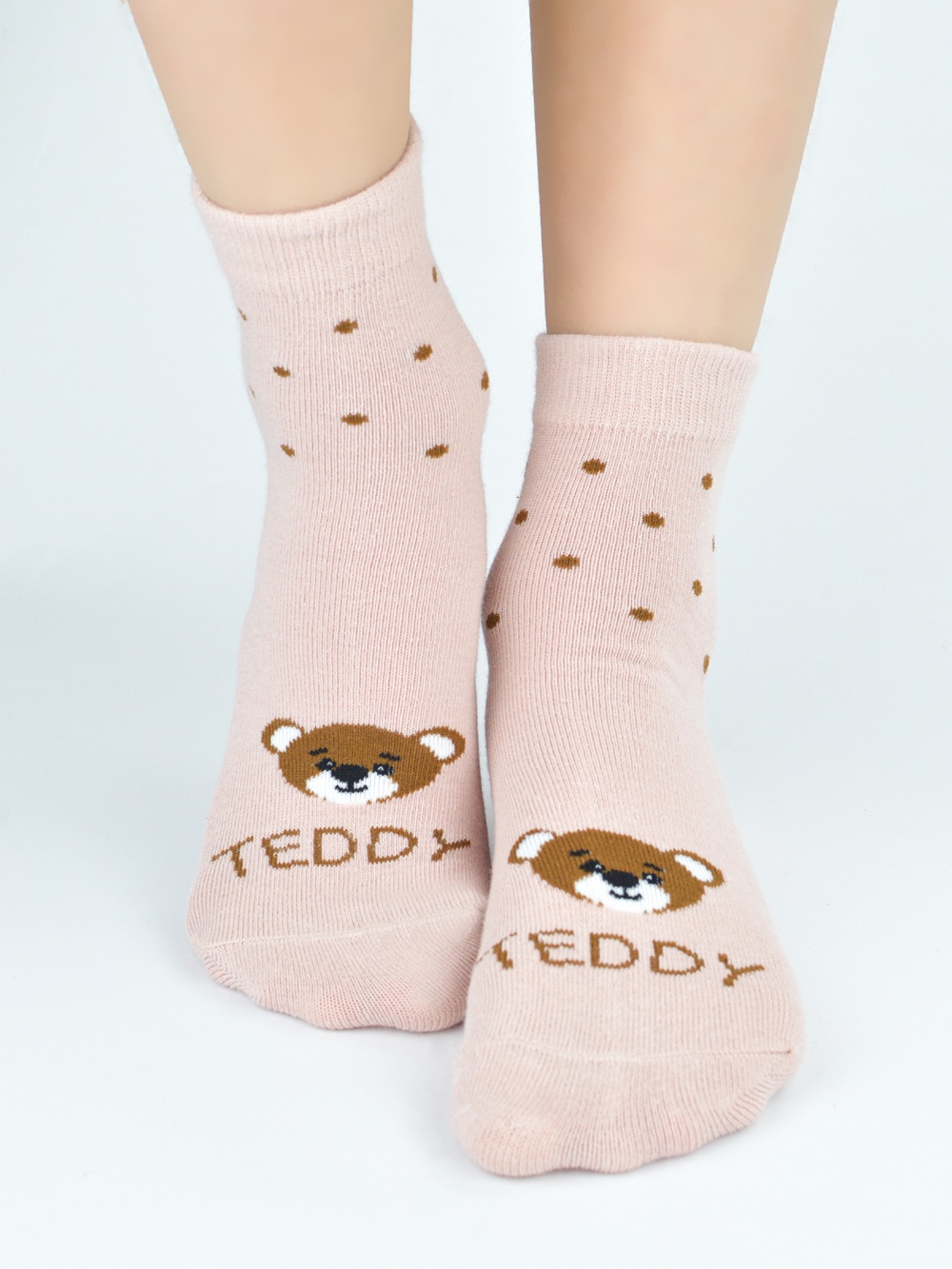 SKARPETY NOVITI SB132-G-02 ZAKOSTKI DZIEWCZĘCE 35-38