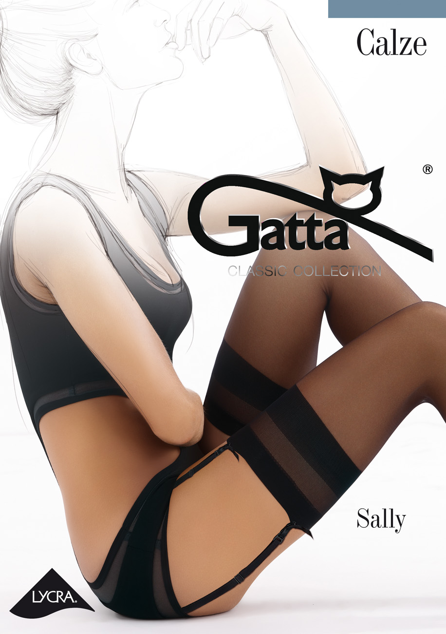 POŃCZOCHY GATTA SALLY LYCRA DO PASA
