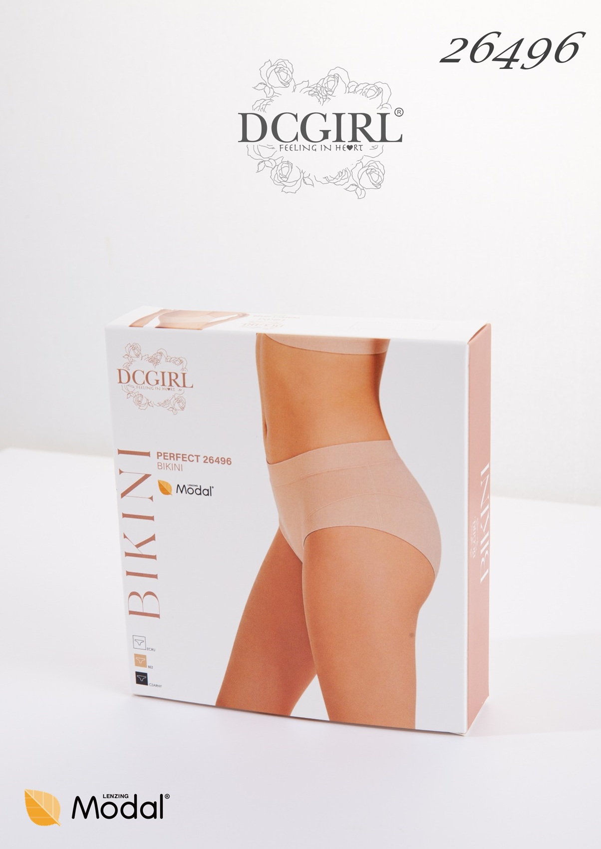 FIGI DCGIRL 26496 MODAL 2 PACK CZARNE /S
