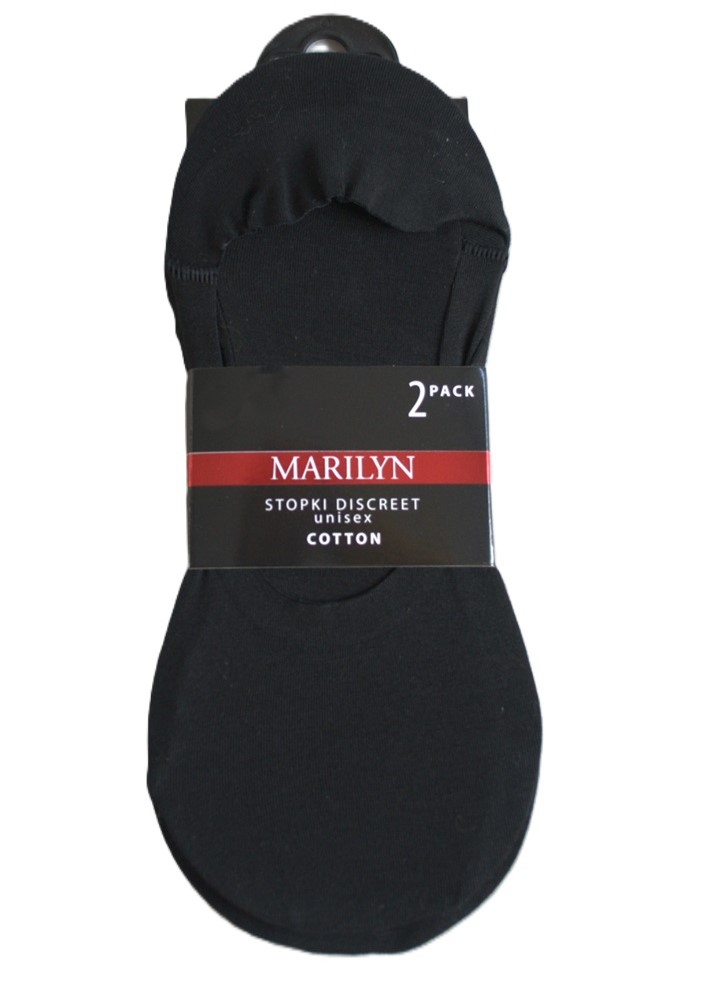 STOPKI MARILYN DISCREET UNISEX UNI BLACK 35/38 2P