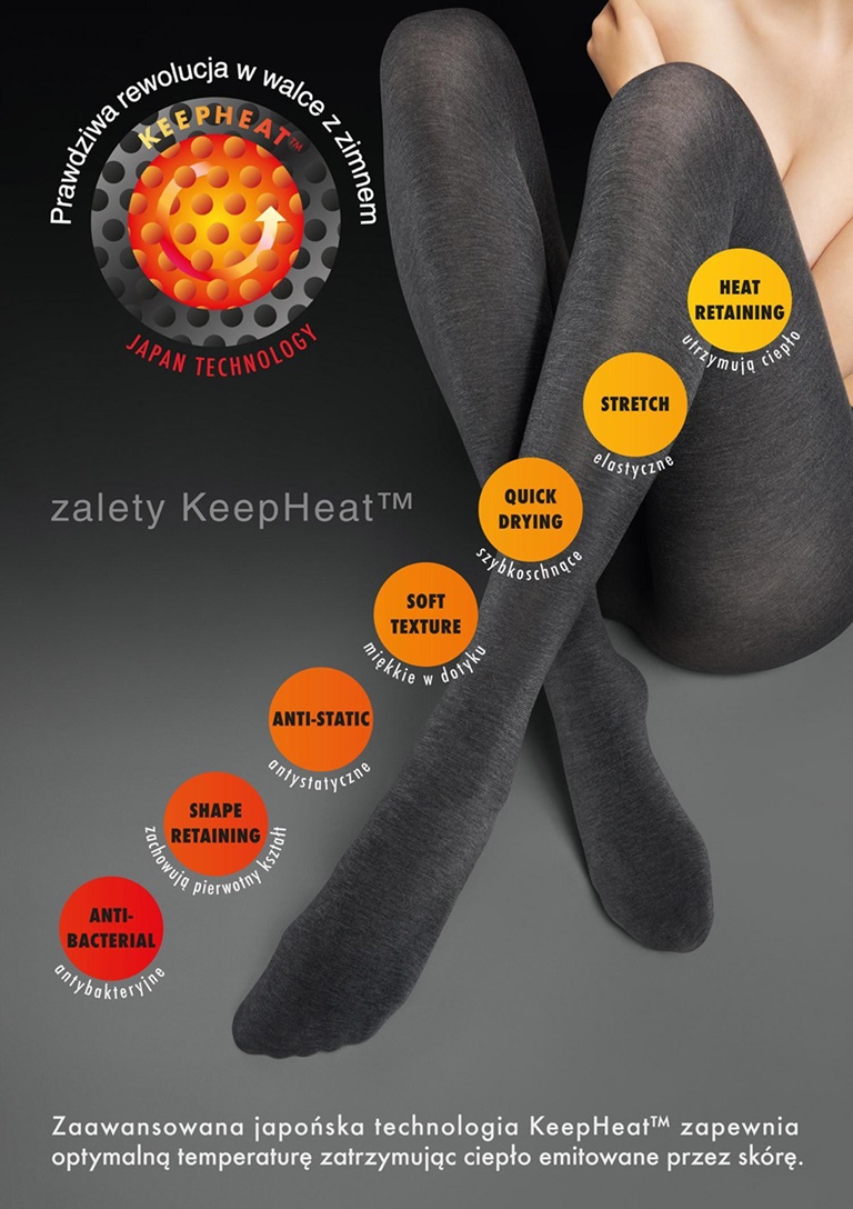 RAJSTOPY MARILYN LUX LINE KEEP HEAT 80 CREME XL