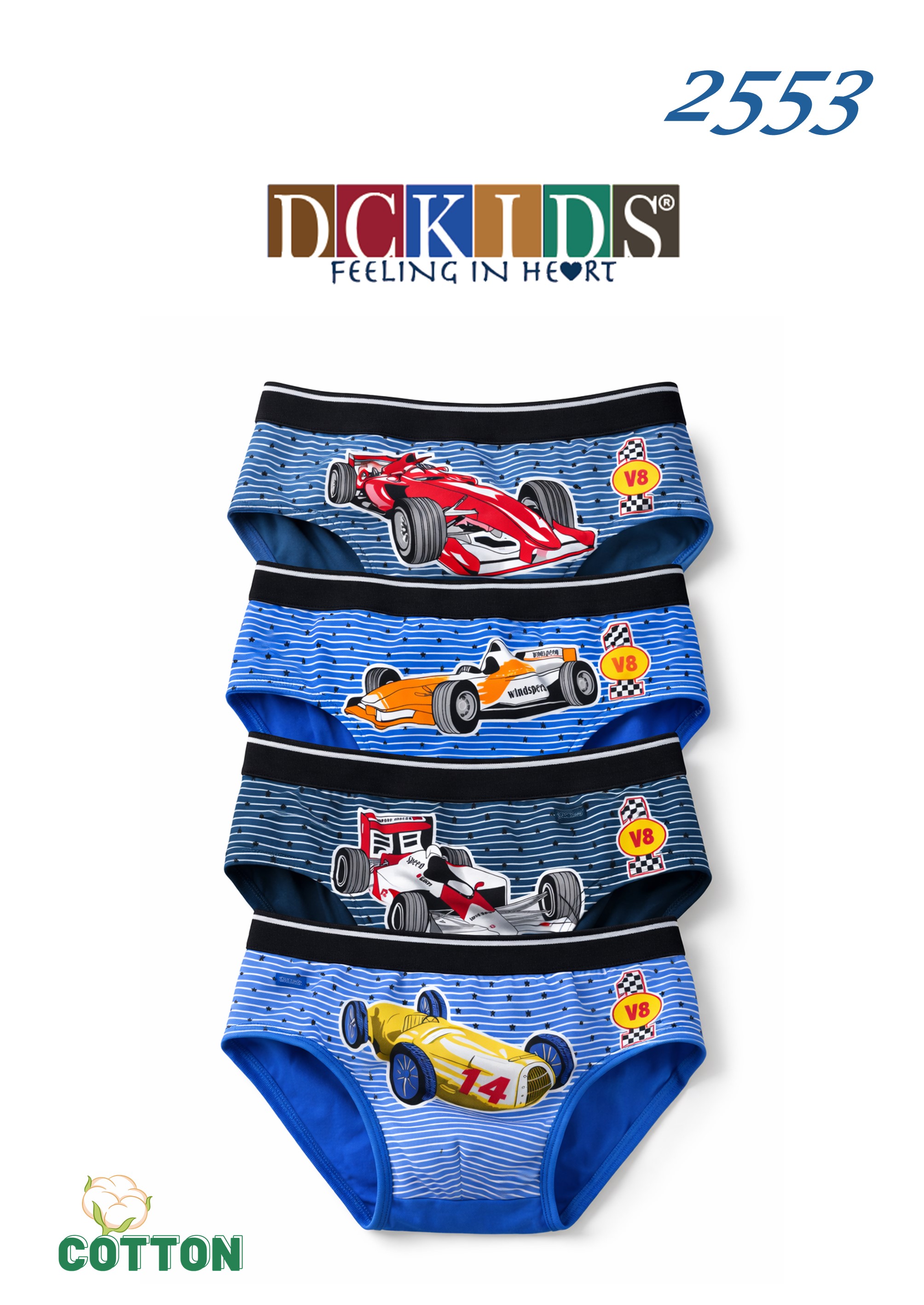 SLIPY DCKIDS 2553 CHŁ BAWEŁNA