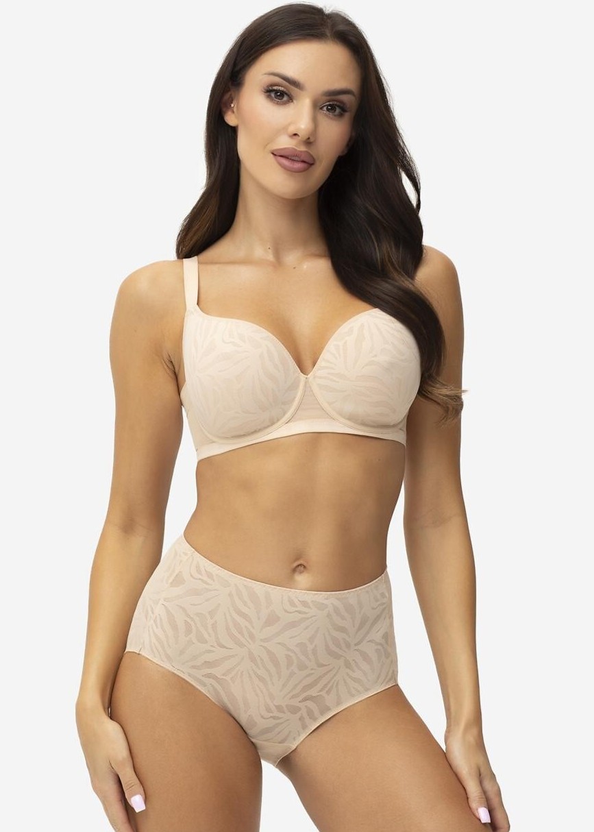 FIGI GATTA BIKINI WYSOKIE FULLER BEŻ /XL