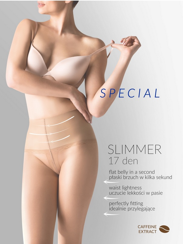 RAJSTOPY GABRIELLA SLIMMER 17 4 nero