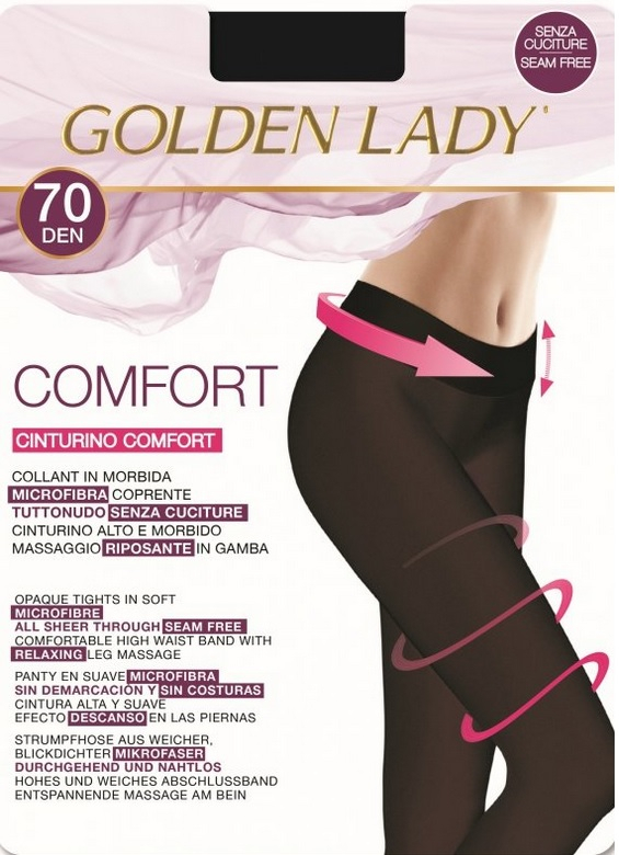 RAJSTOPY GOLDEN LADY COMFORT 70 NEW 2 nero