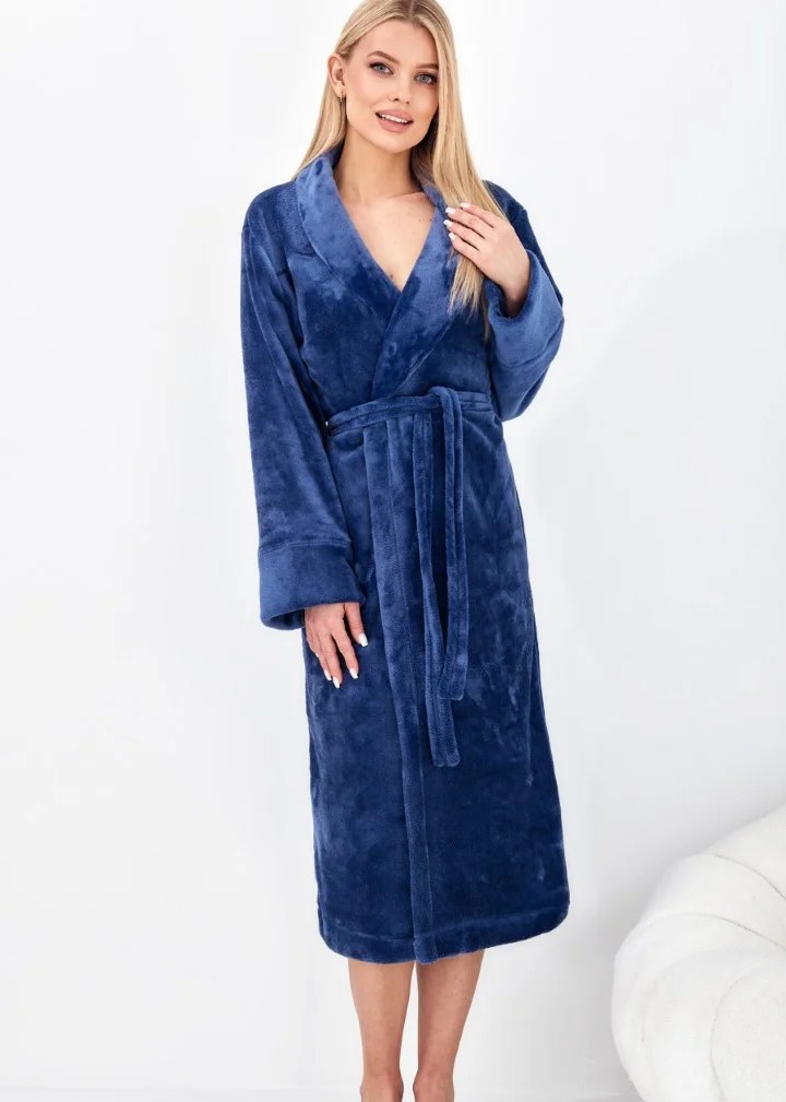SZLAFROK L&L DAMSKI 2591 SKY NAVY /XXL