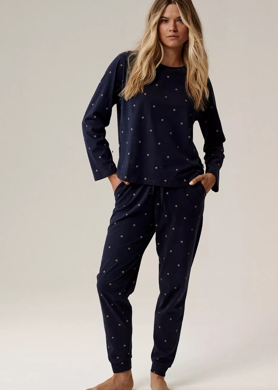 PIŻAMA ATLANTIC NLP-500 JZ25 GRA