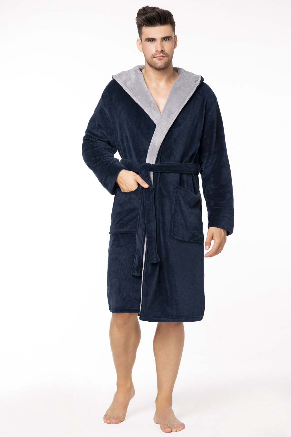SZLAFROK ENVIE ADAM XL/XXL navy-grey