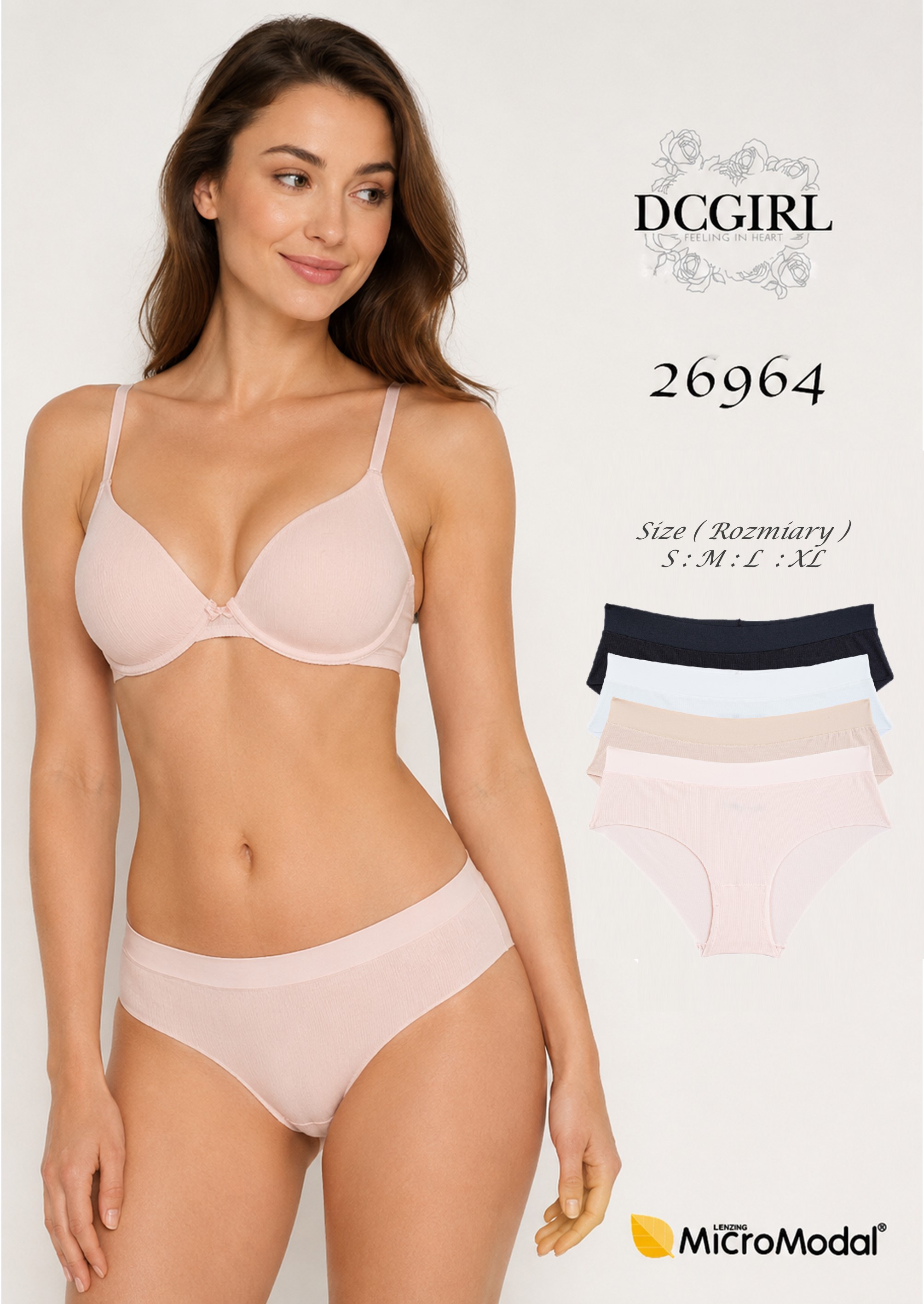 FIGI DCGIRL 26964 LASER CUT ROZM S