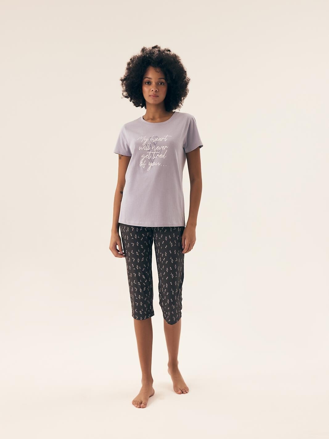 PIŻAMA HENDERSON LADIES 42658 NATURALEZA 04X /S