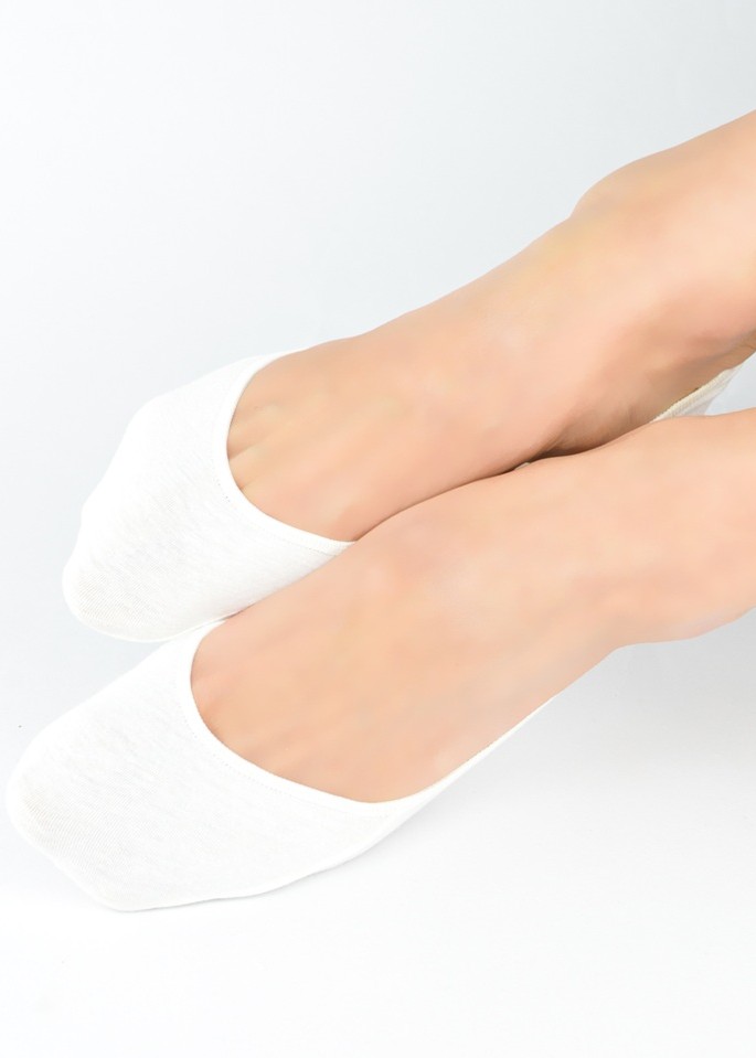 STOPKI NOVITI SN075-W-01 BAWEŁNA BIA 36-41