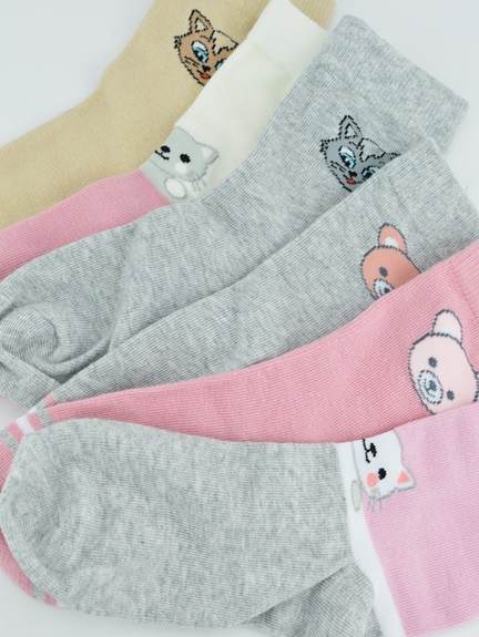 SKARPETY NOVITI SB001-G-03 WZÓR 35-38