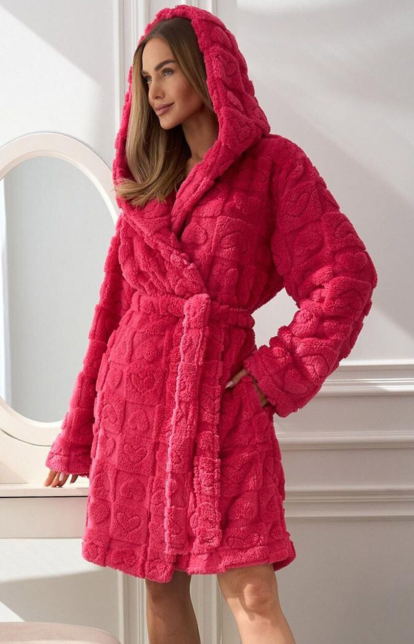 SZLAFROK L&L DAMSKI 2553 VALENTI MALINA /XL