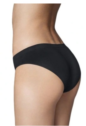 FIGI GATTA SEAMLESS COTTON MINI BIKINI BLACK /XL