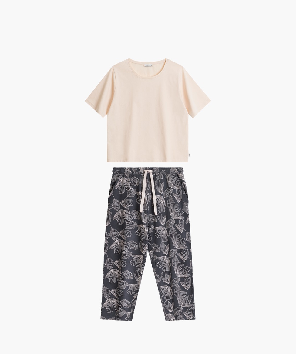 PIŻAMA ATLANTIC NLP-488 WL25 PUDJ/GRF /XL