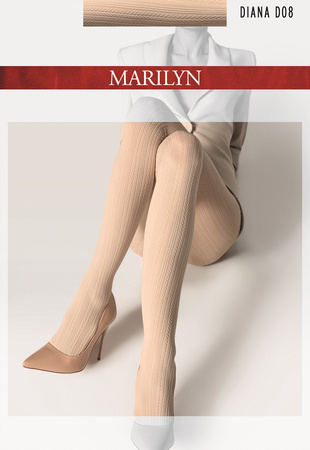 RAJSTOPY MARILYN DIANA D08 BURGUND 1/2