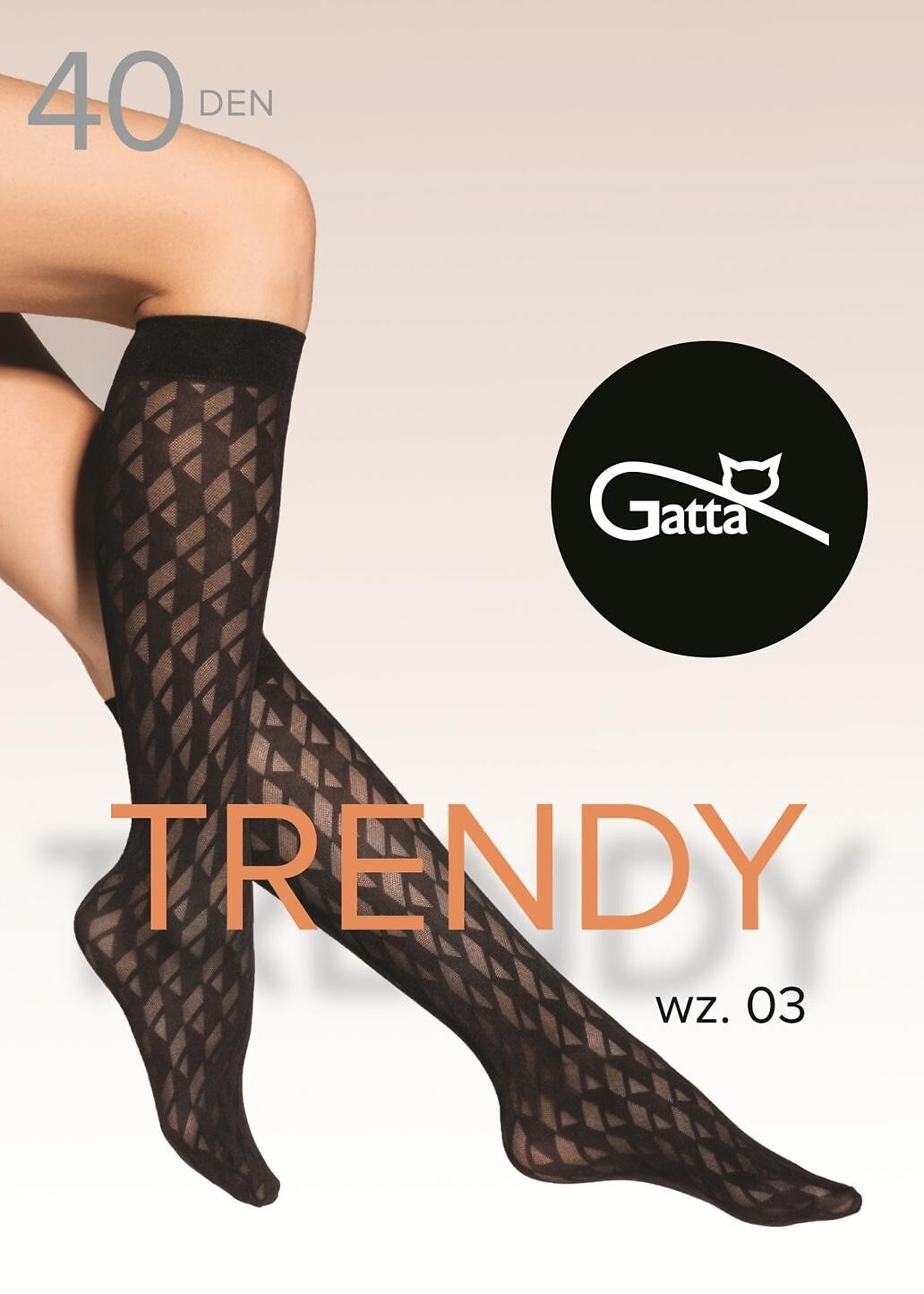 PODKOLANÓWKI GATTA TRENDYLINE SOCKS WZ 03