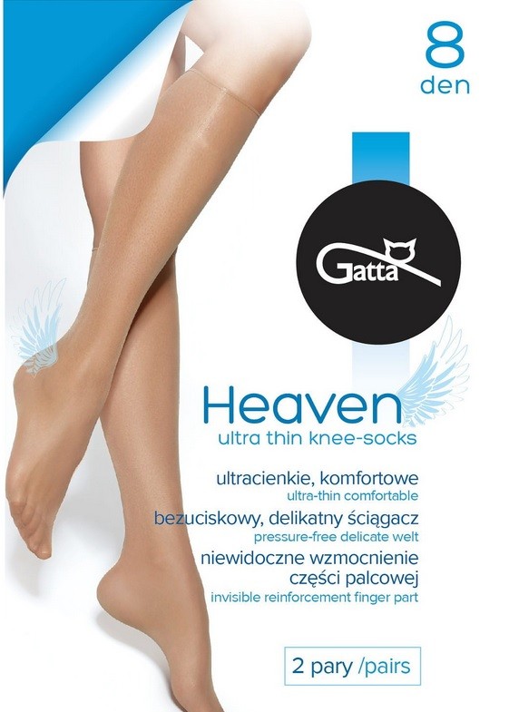 PODKOLANÓWKI GATTA HEAVEN 2-PACK