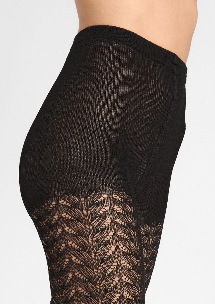 RAJSTOPY MARILYN JACQUARD D09 BLACK 1/2 RAJSTOPY MARILYN JACQUARD D09 BLACK 1/2