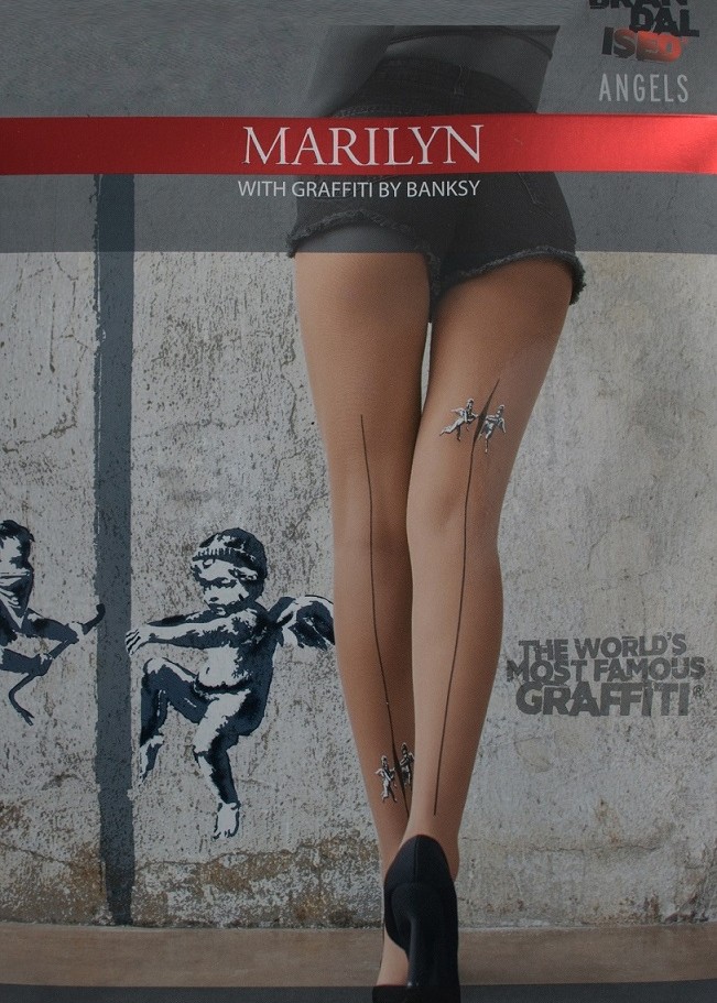 RAJSTOPY MARILYN BANKSY ANGELS