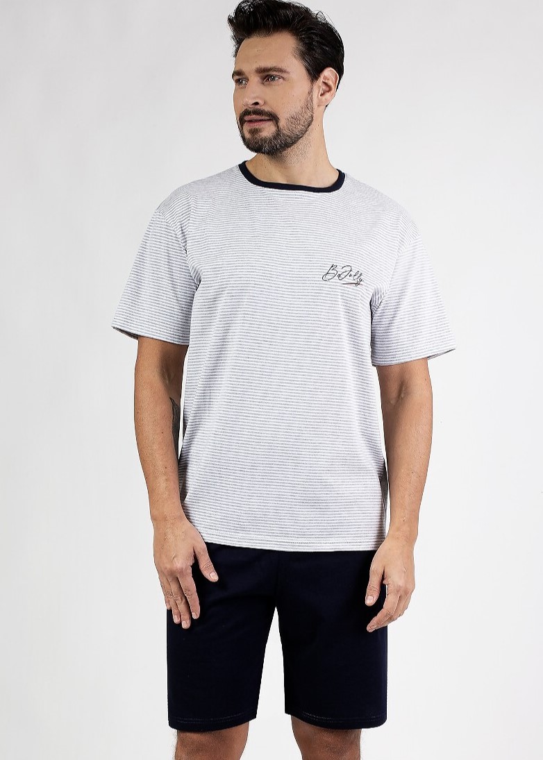 PIŻAMA REGINA MĘSKA 483 GRA /XL