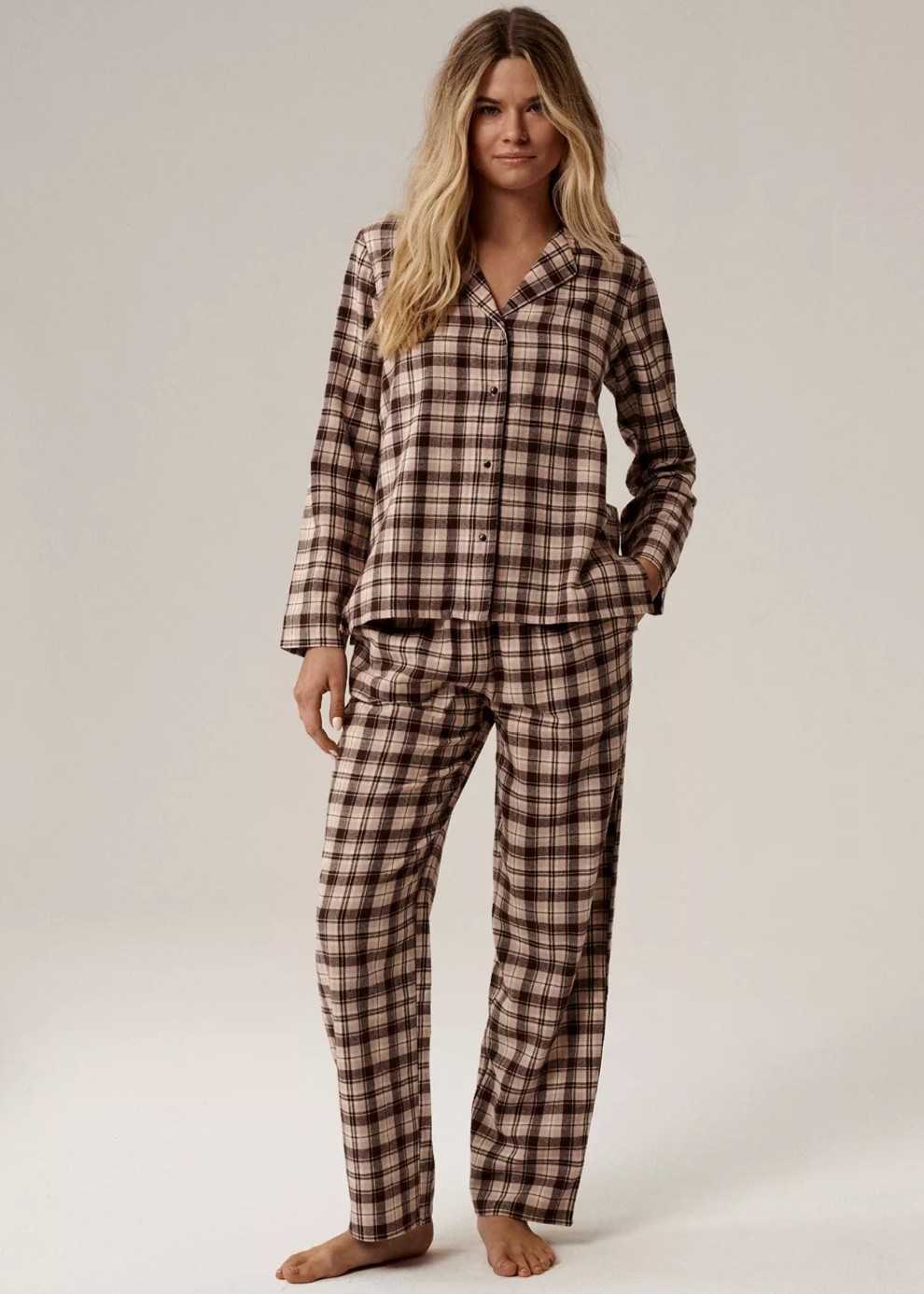 PIŻAMA ATLANTIC NLP-505 JZ25 BRO/BEZ/ECR /XXL