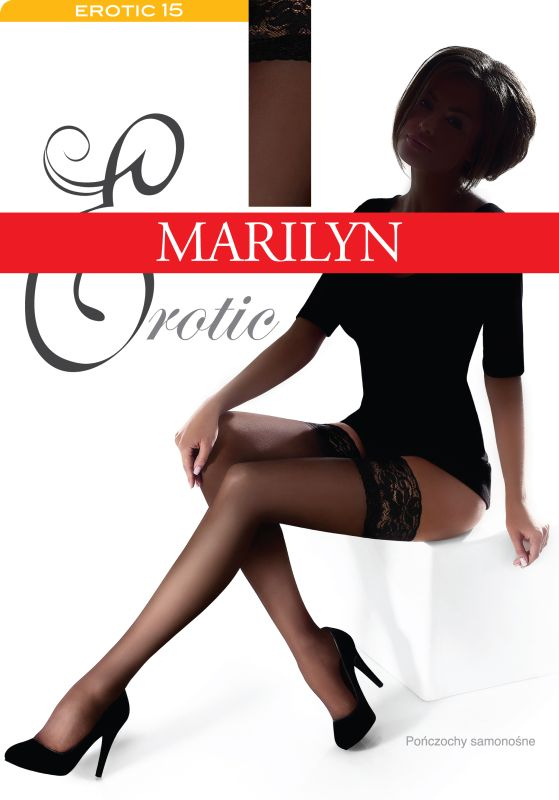 POŃCZOCHY MARILYN EROTIC 15 1/2 glace