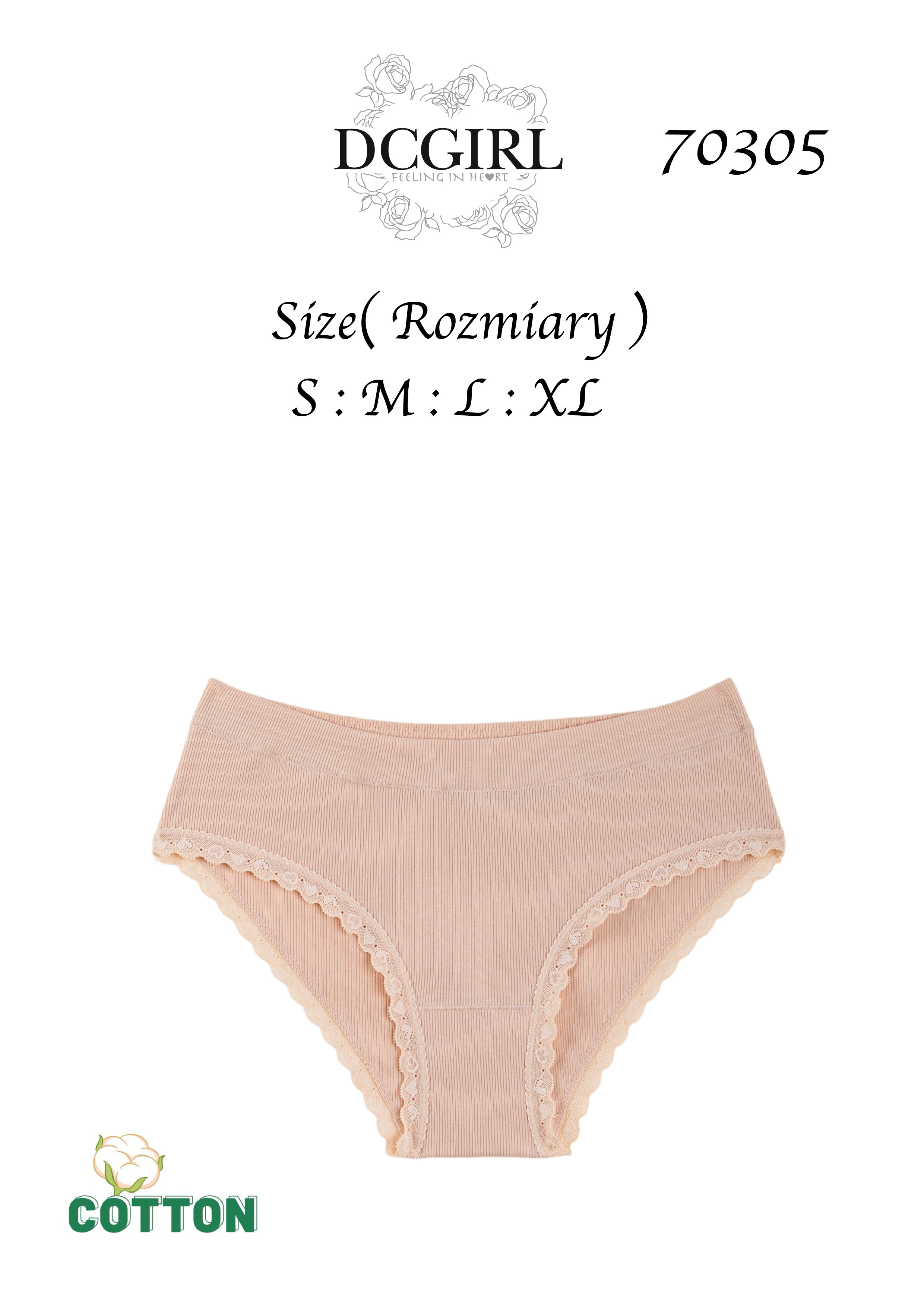 FIGI DCGIRL 70305 BAWEŁNA