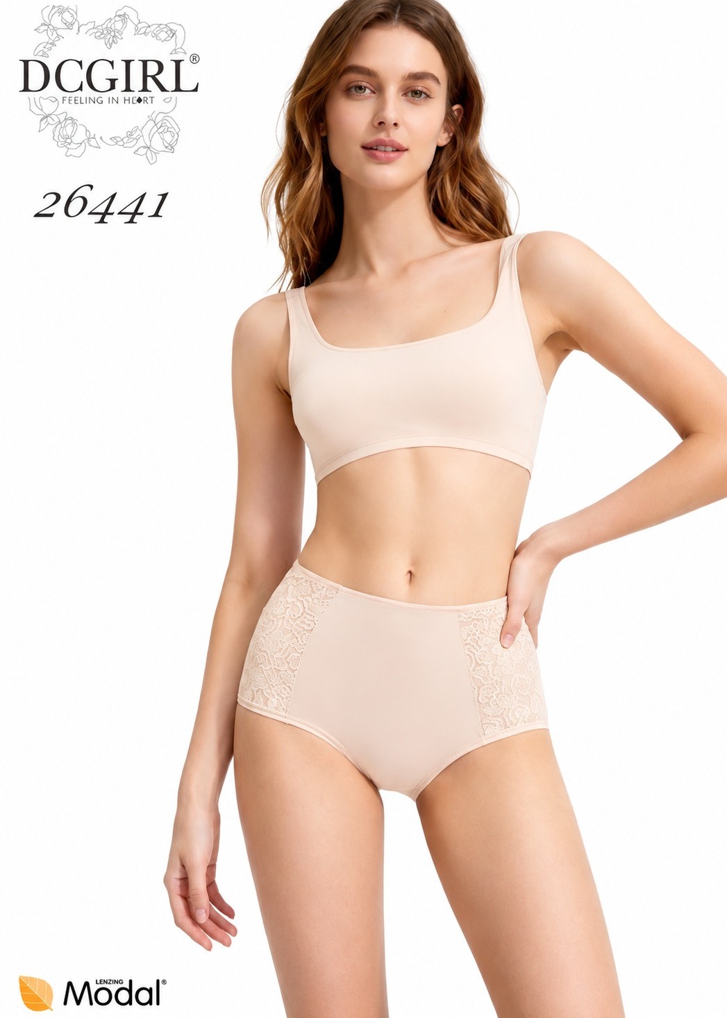 FIGI DCGIRL 26441 MODAL 1 PACK BEŻ