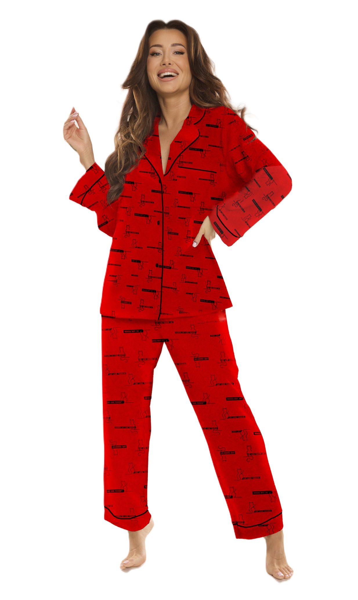 PIŻAMA DE LAFENSE 718 MADELEINE CZE /L*