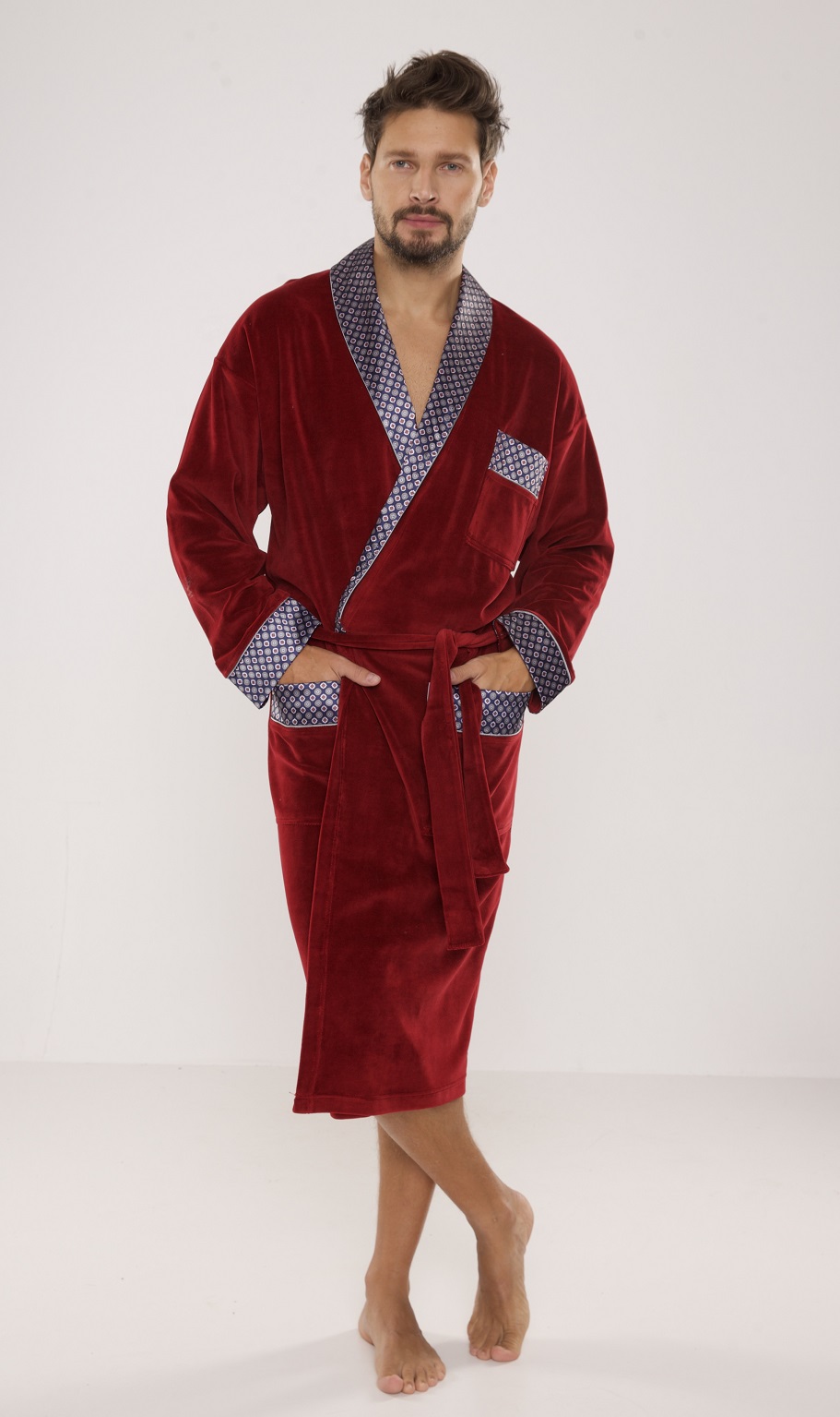 SZLAFROK DE LAFENSE 773 BONJOUR DL BORDO /XXL