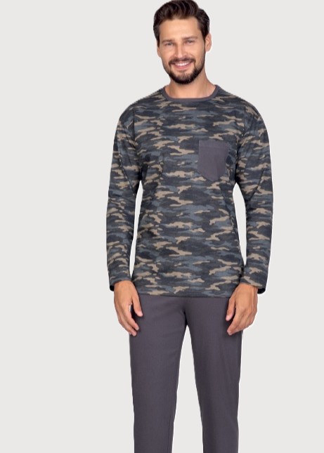 PIŻAMA REGINA MĘSKA 596 XXL-3XL ZIE