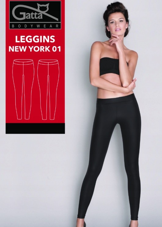LEGGINSY GATTA NEW YORK WZ 01 CZA /M