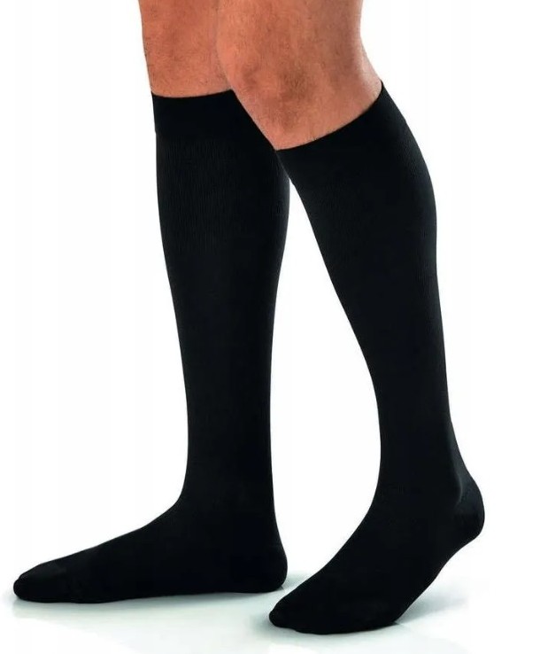 PODKOLANÓWKI WOLA PERFECT MAN FROTTE BLACK 39/41