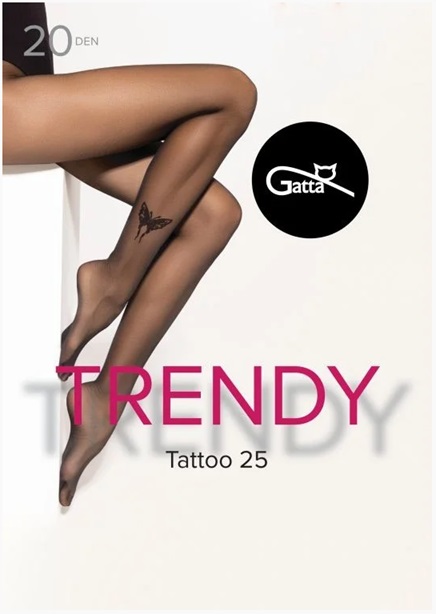 RAJSTOPY GATTA TATTOO WZ 25 XL