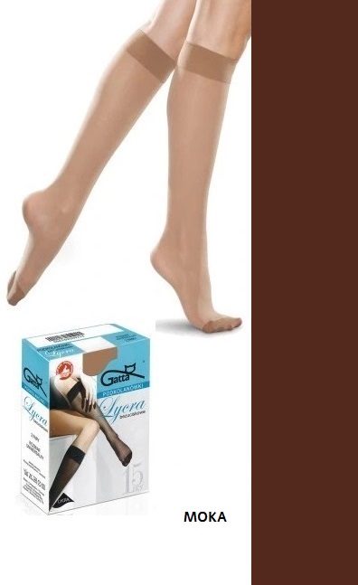 PODKOLANÓWKI GATTA LYCRA MOKA PODKOLANÓWKI GATTA LYCRA MOKA