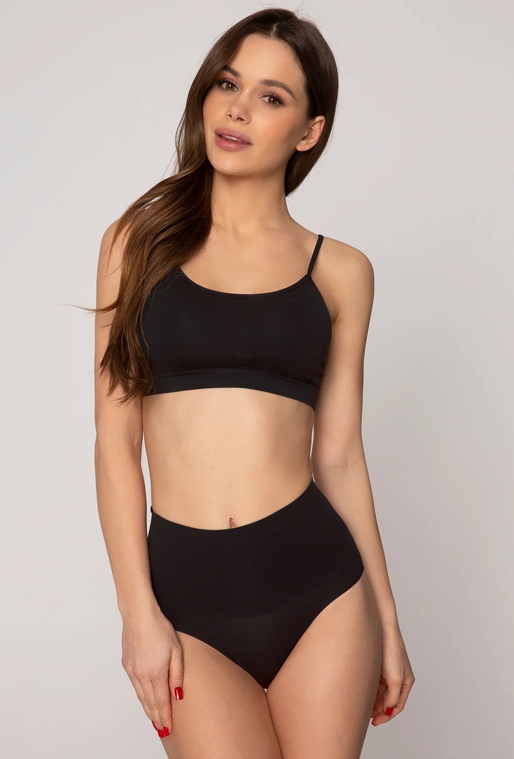 FIGI GATTA PANTY CORRECT SENSUAL SKIN BLACK /M