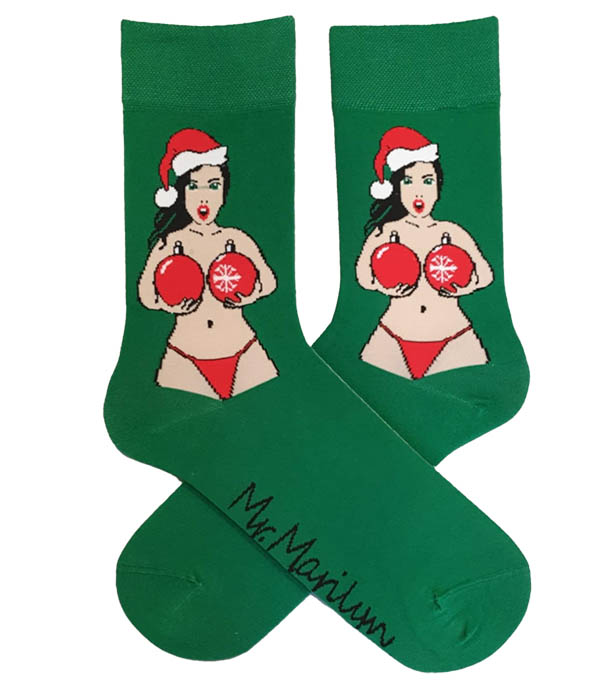 SKARPETY MARILYN MEN SANTA BABY 41/45