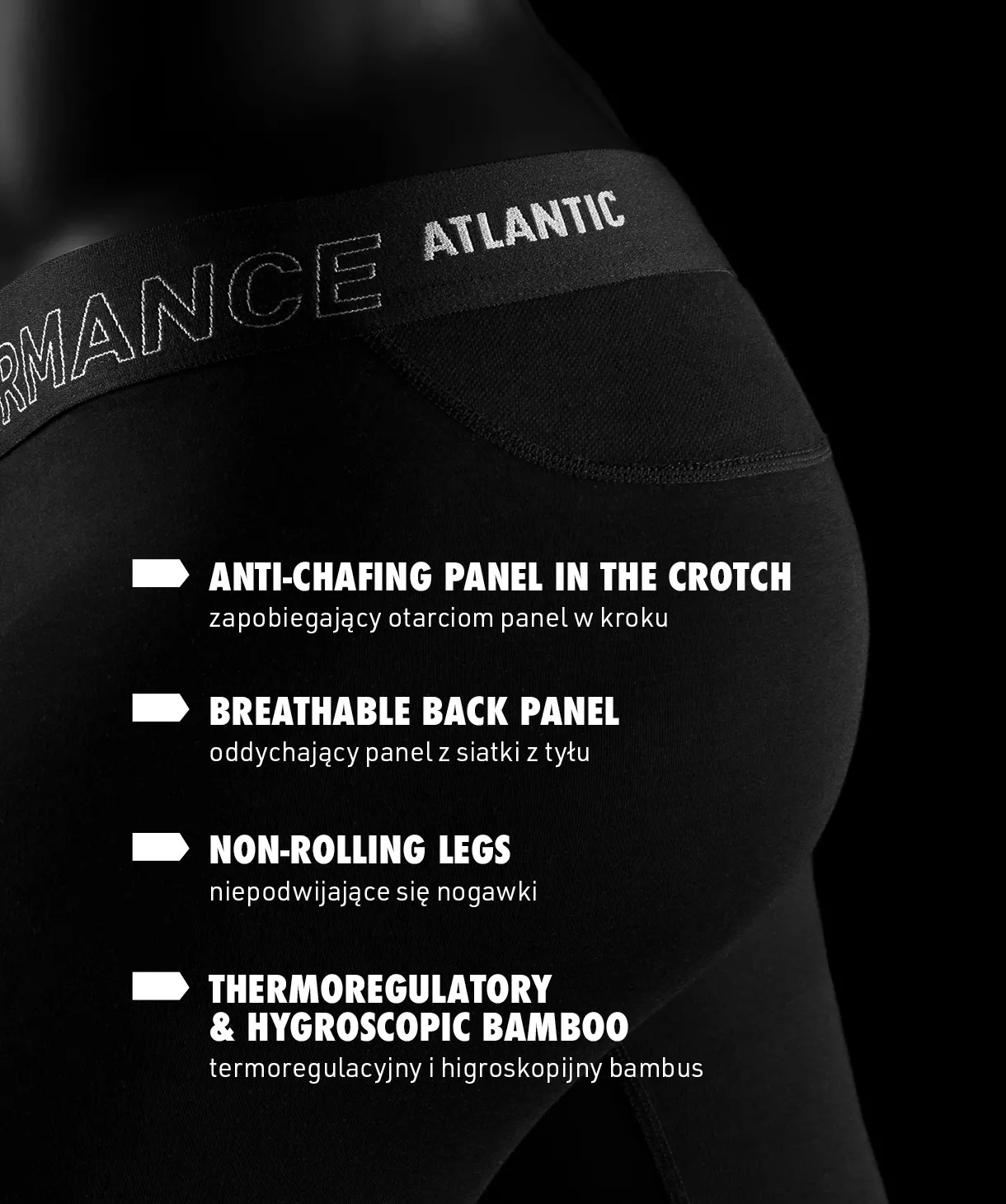 SZORTY ATLANTIC MH-1208 PERFORMANCE WL26 GRA /M