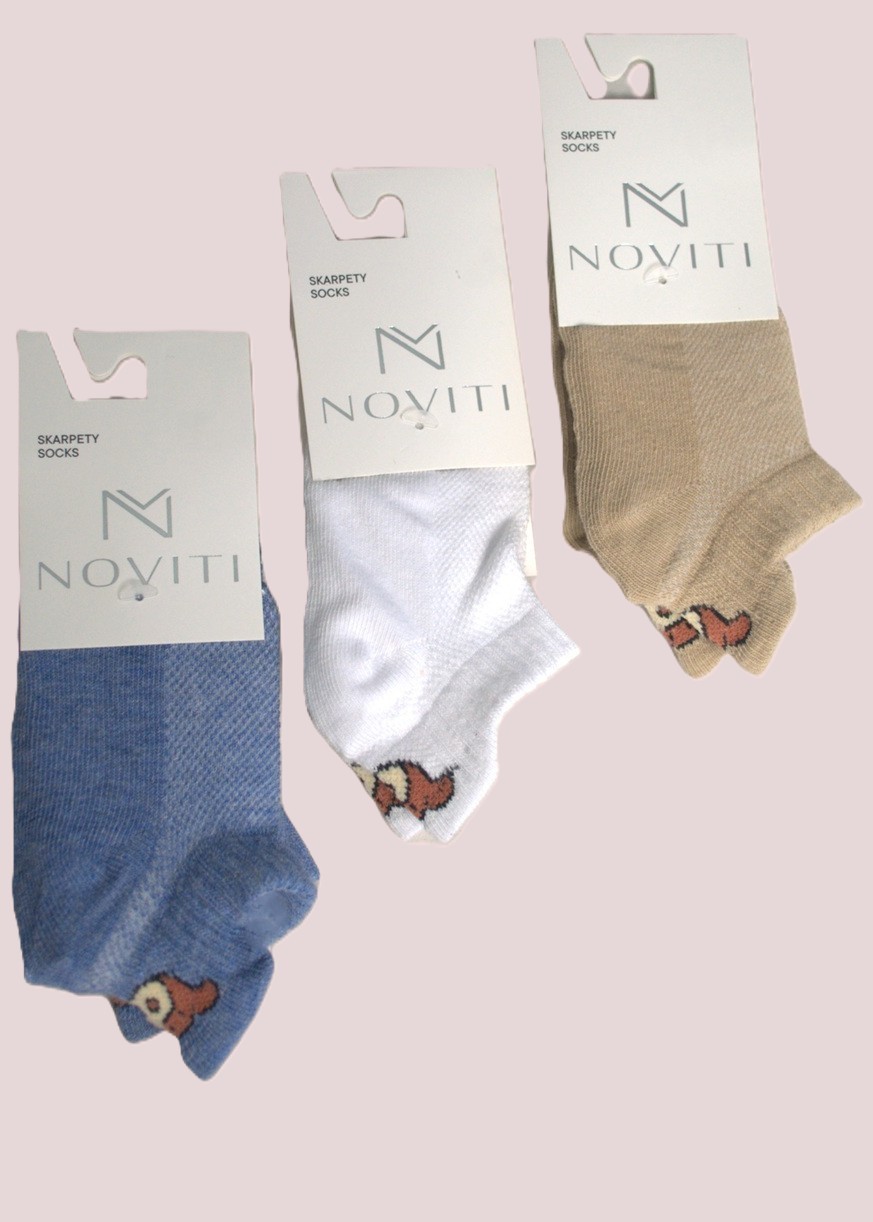 STOPKI NOVITI ST079-B-01 CHŁOPIĘCE Z MISIEM 23-26