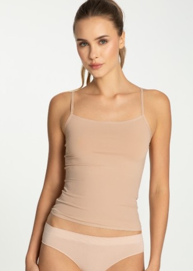 KOSZULKA JULIMEX SOFT AND SMOOTH CAMI BEŻ